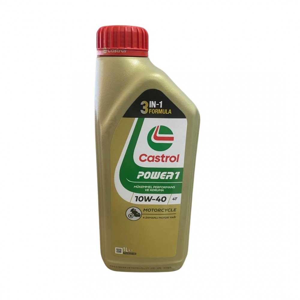 Motokoop Castrol Power 1 Motor Yağı 10W-40 4T 1 LT