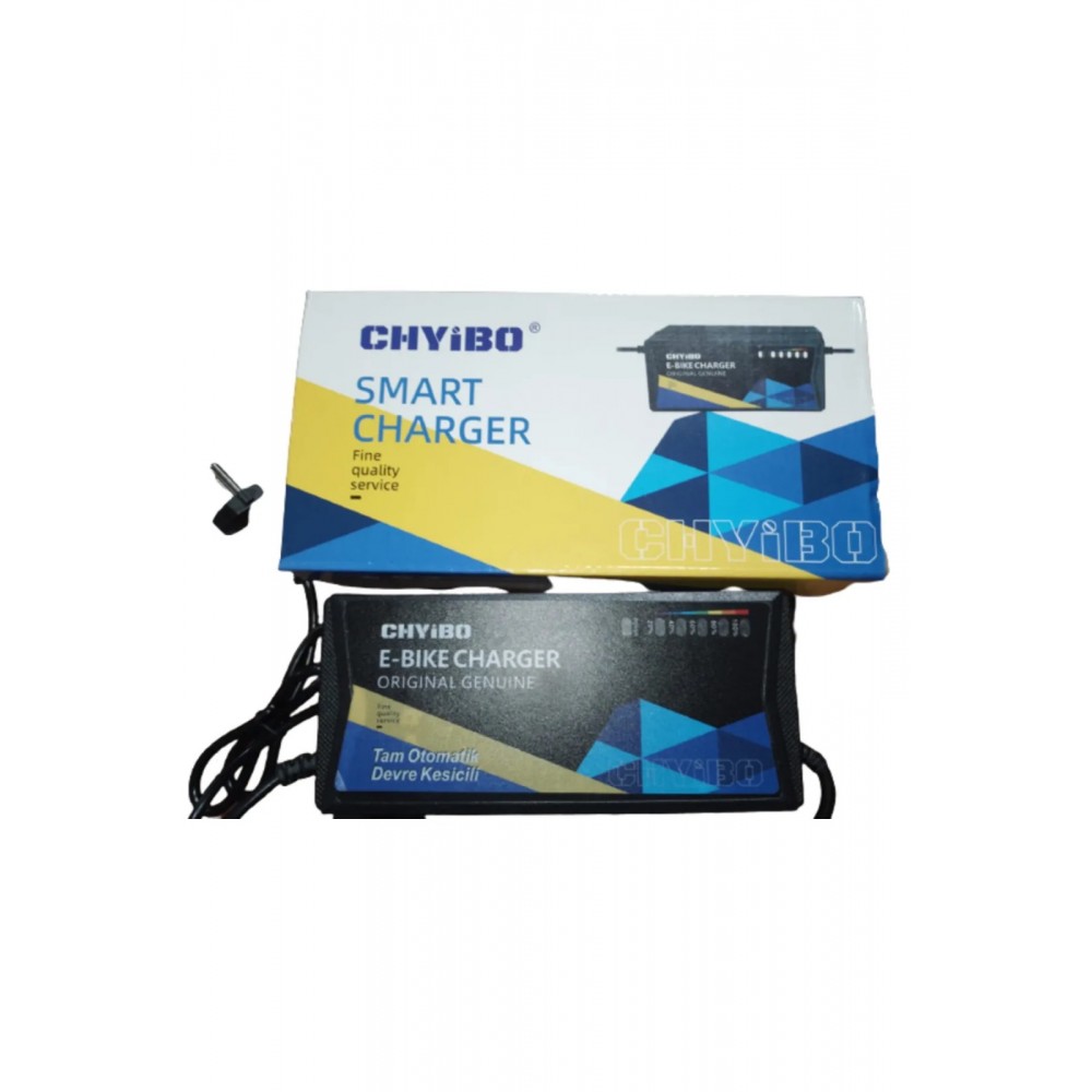 Motokoop Chyibo 60V-20-24 AH Şarj Aleti Chyibo Devre Kesicili
